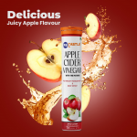 delicious juicy apple flavour of acv tablets